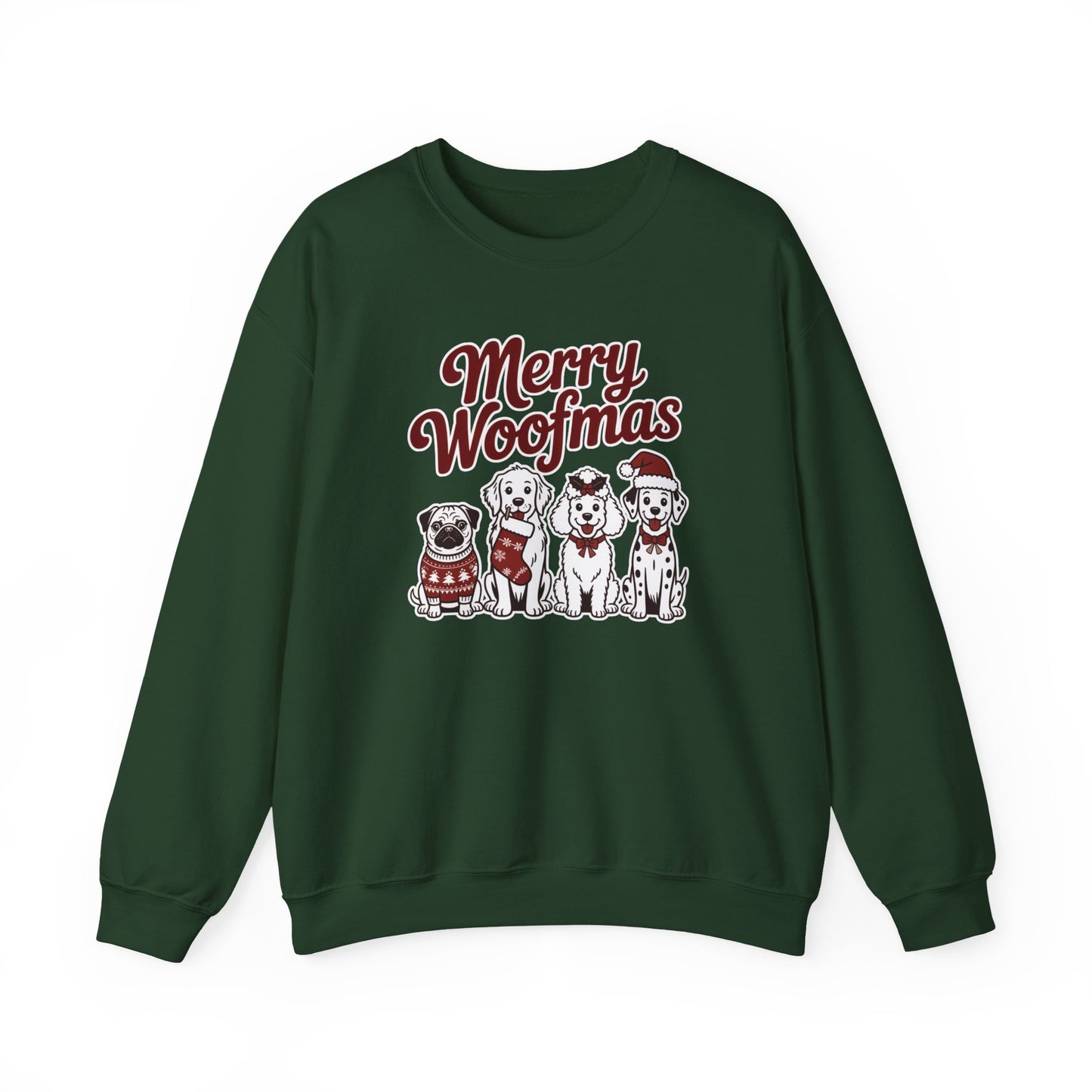 Merry Woofmas Graphic Sweatshirt