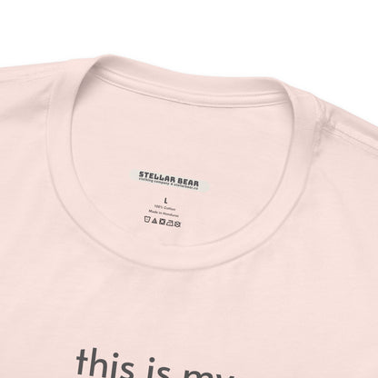 This Is My Weighted Vest Minimalist Style T-Shirt