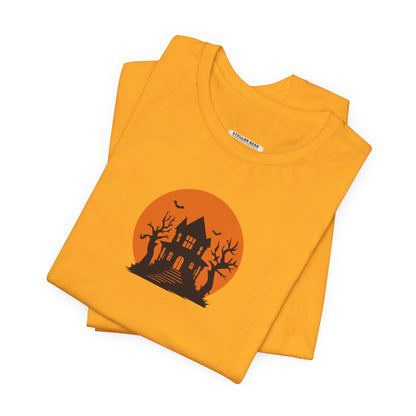 Haunted House Graphic T-Shirt
