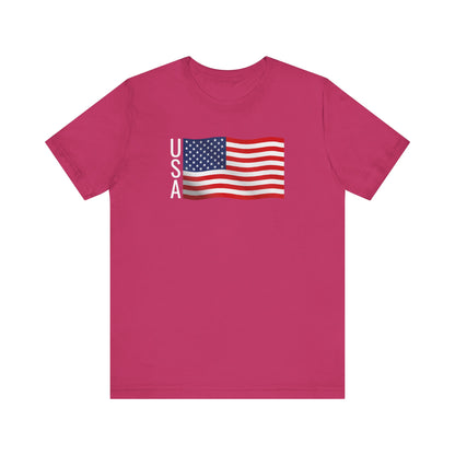 USA Flag Graphic T-Shirt