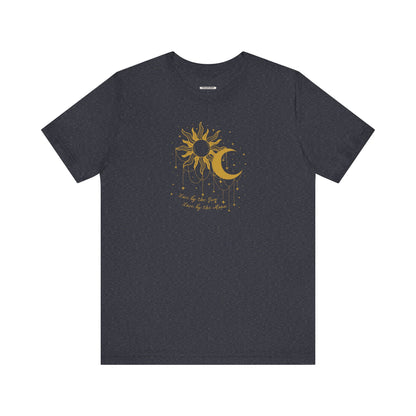 Live by the Sun, Love by the Moon Graphic T-Shirt