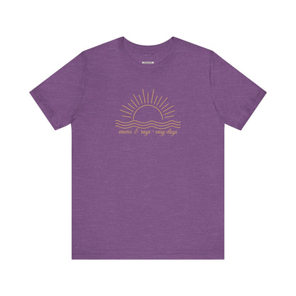 Waves & Rays, Easy Days Graphic T-Shirt