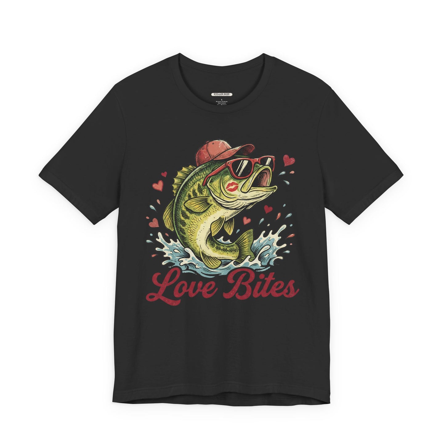 Love Bites Fishing Graphic T-Shirt