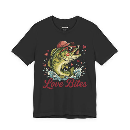 Love Bites Fishing Graphic T-Shirt