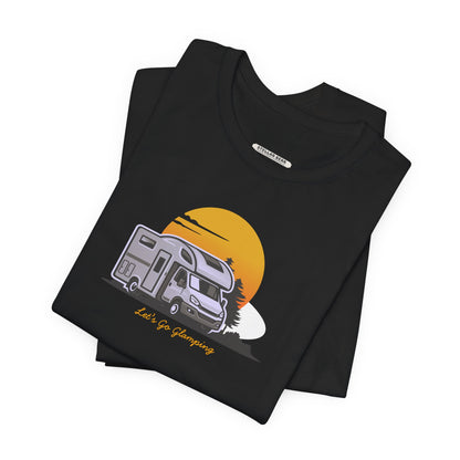 Let's Go Glamping RV Graphic T-Shirt