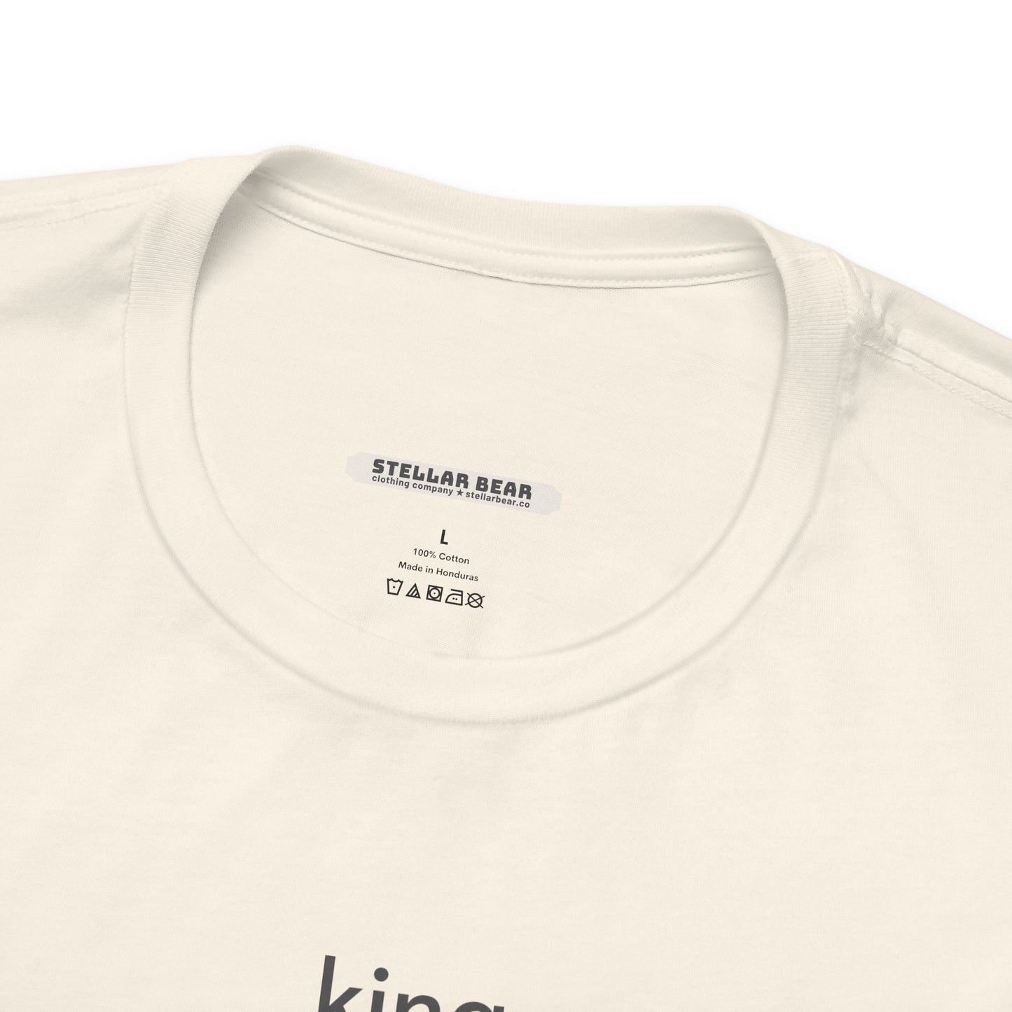 King Minimalist Style T-Shirt
