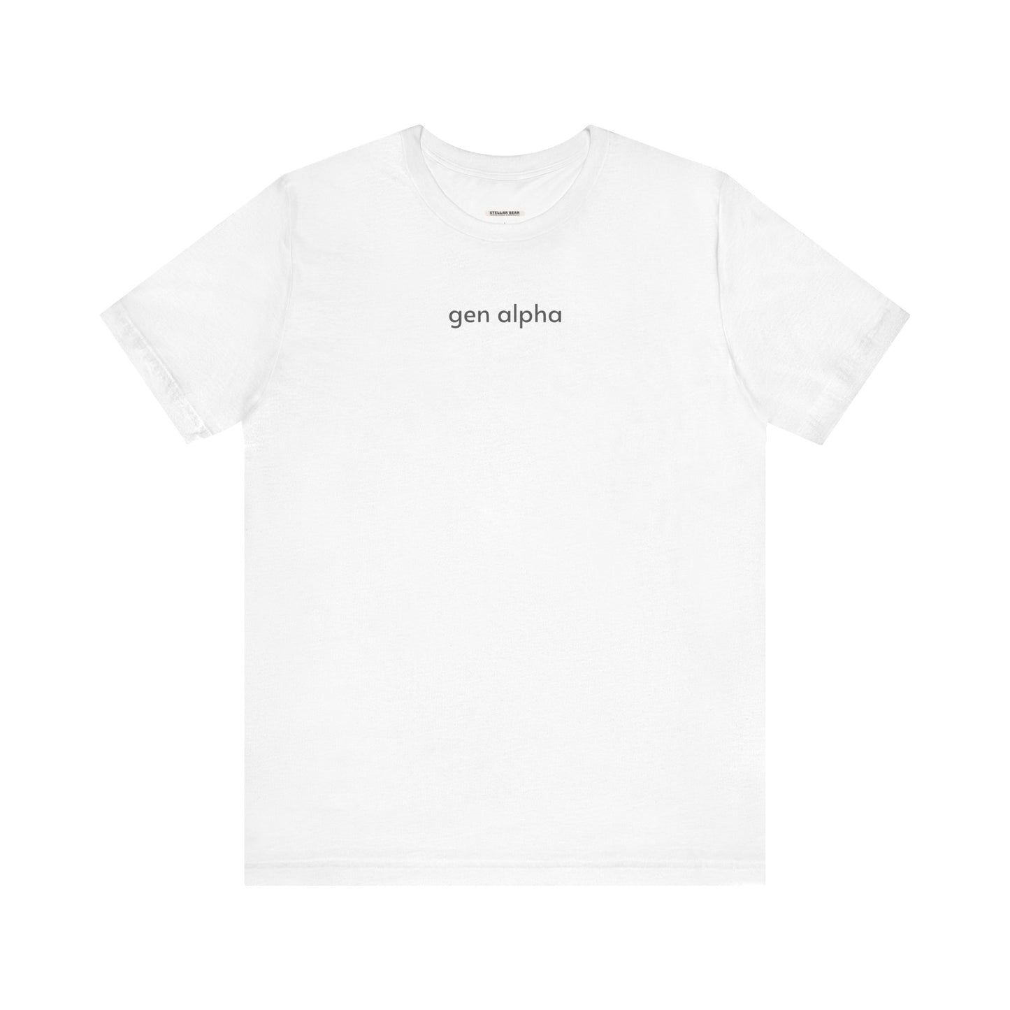 Gen Alpha Minimalist Style T-Shirt