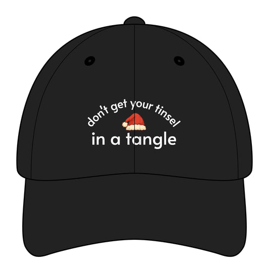 Don't Get Your Tinsel In a Tangle Graphic Cap
