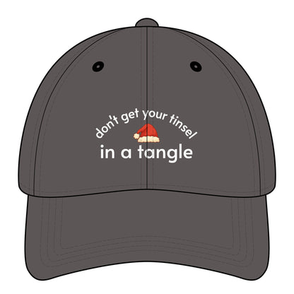 Don't Get Your Tinsel In a Tangle Graphic Cap