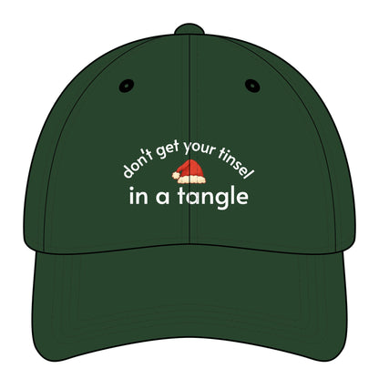 Don't Get Your Tinsel In a Tangle Graphic Cap