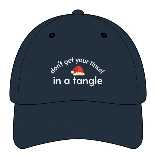 Don't Get Your Tinsel In a Tangle Graphic Cap