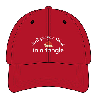 Don't Get Your Tinsel In a Tangle Graphic Cap