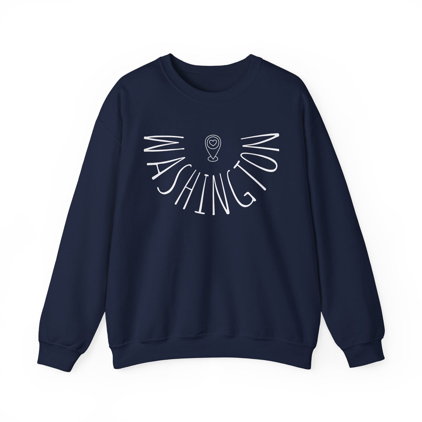 Washington Liquid Letters Graphic Sweatshirt