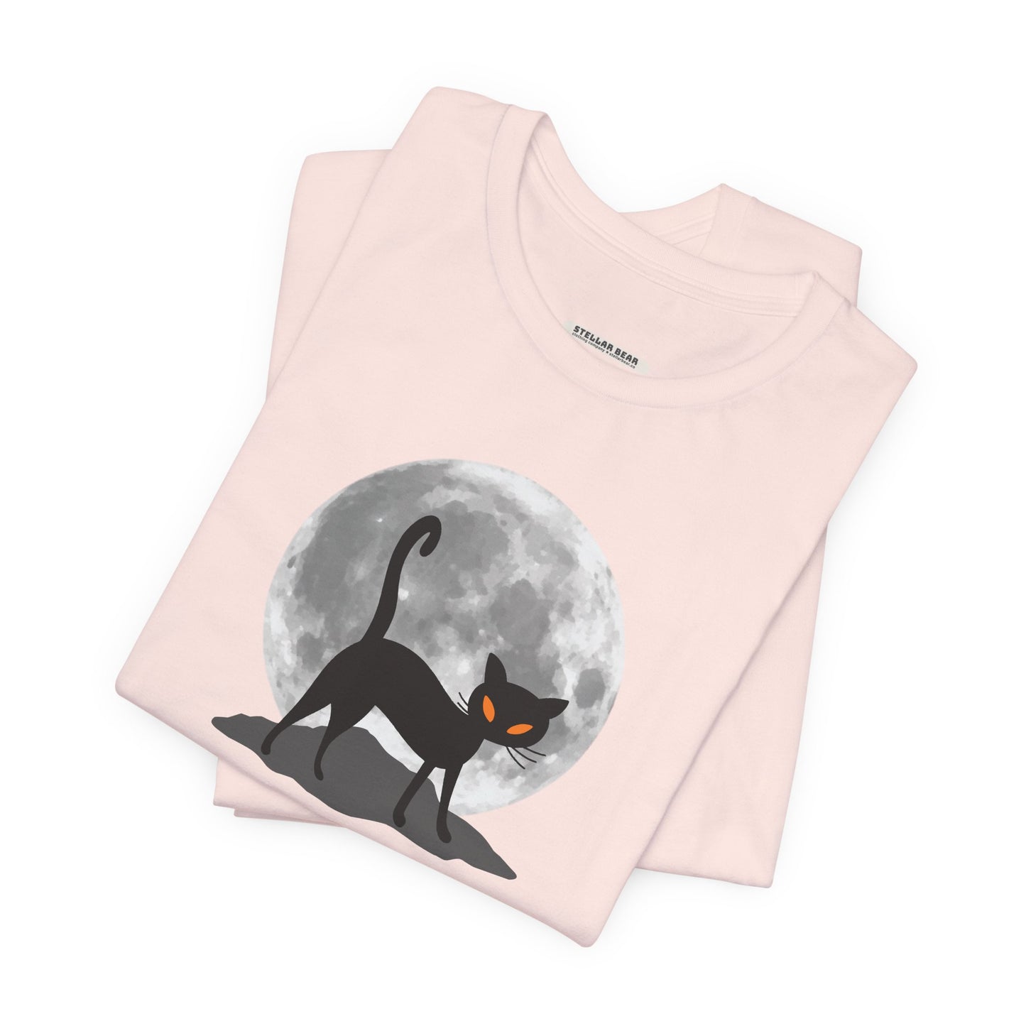Cat Moon Graphic T-Shirt