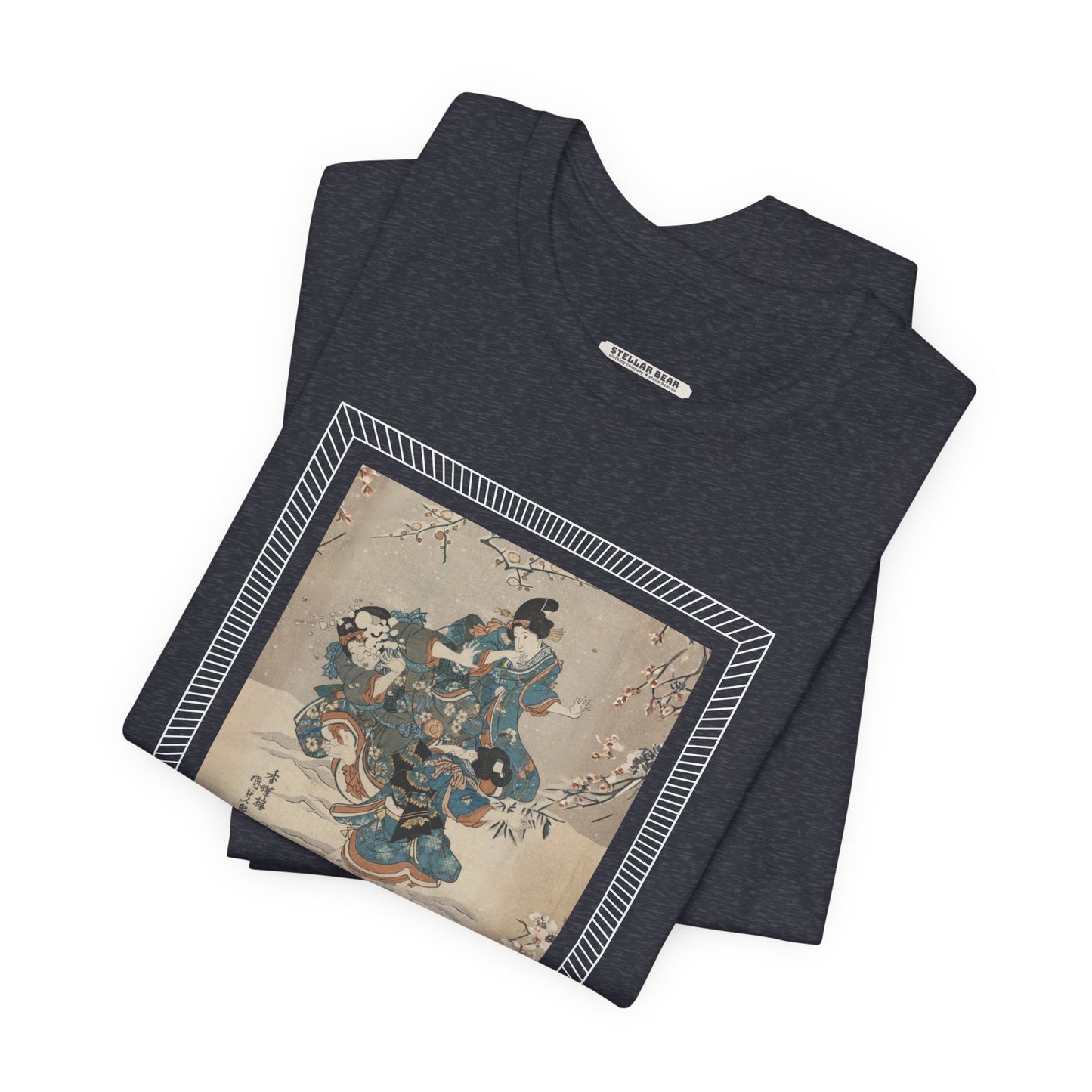 Snowball Fight 1830 Vintage Graphic T-Shirt