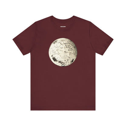 Maps of Canals on Mars 1908 Illustration Vintage Graphic T-Shirt