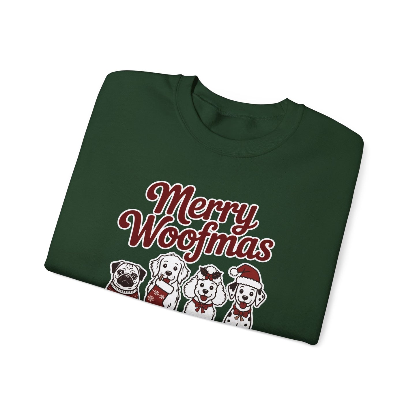 Merry Woofmas Graphic Sweatshirt
