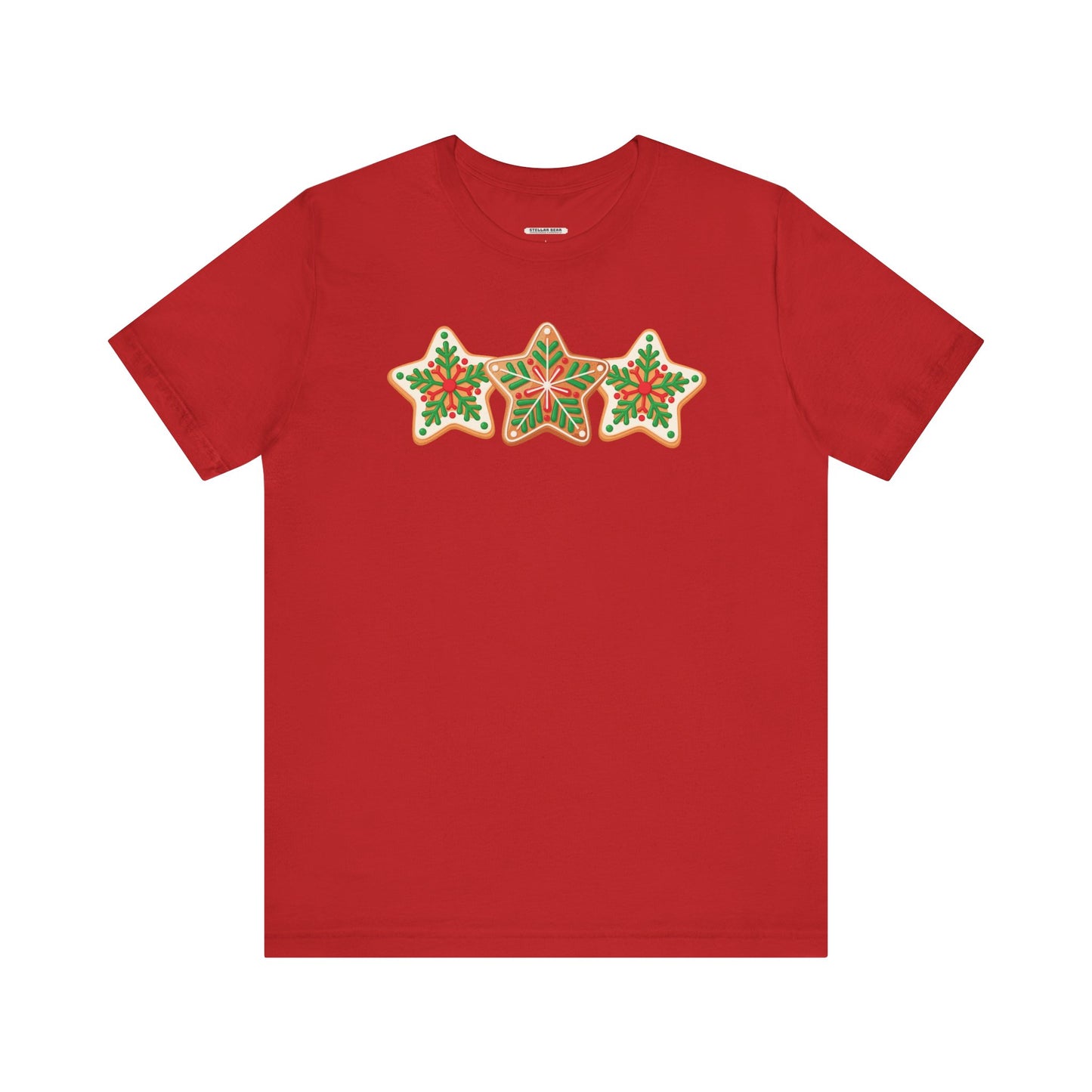 Christmas Star Cookies Graphic T-Shirt