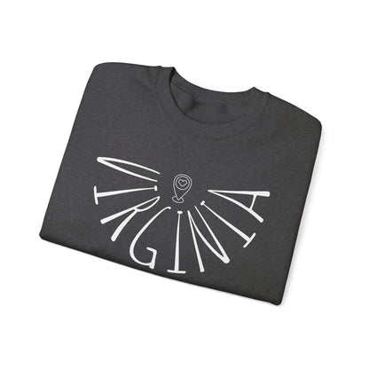 Virginia Liquid Letters Graphic Sweatshirt