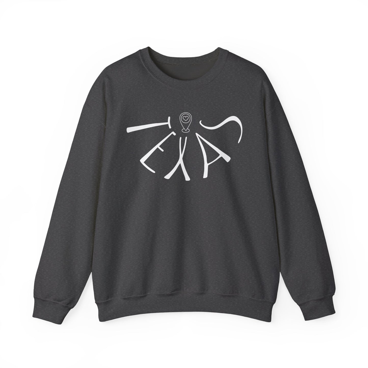 Texas Liquid Letters Graphic Sweatshirt