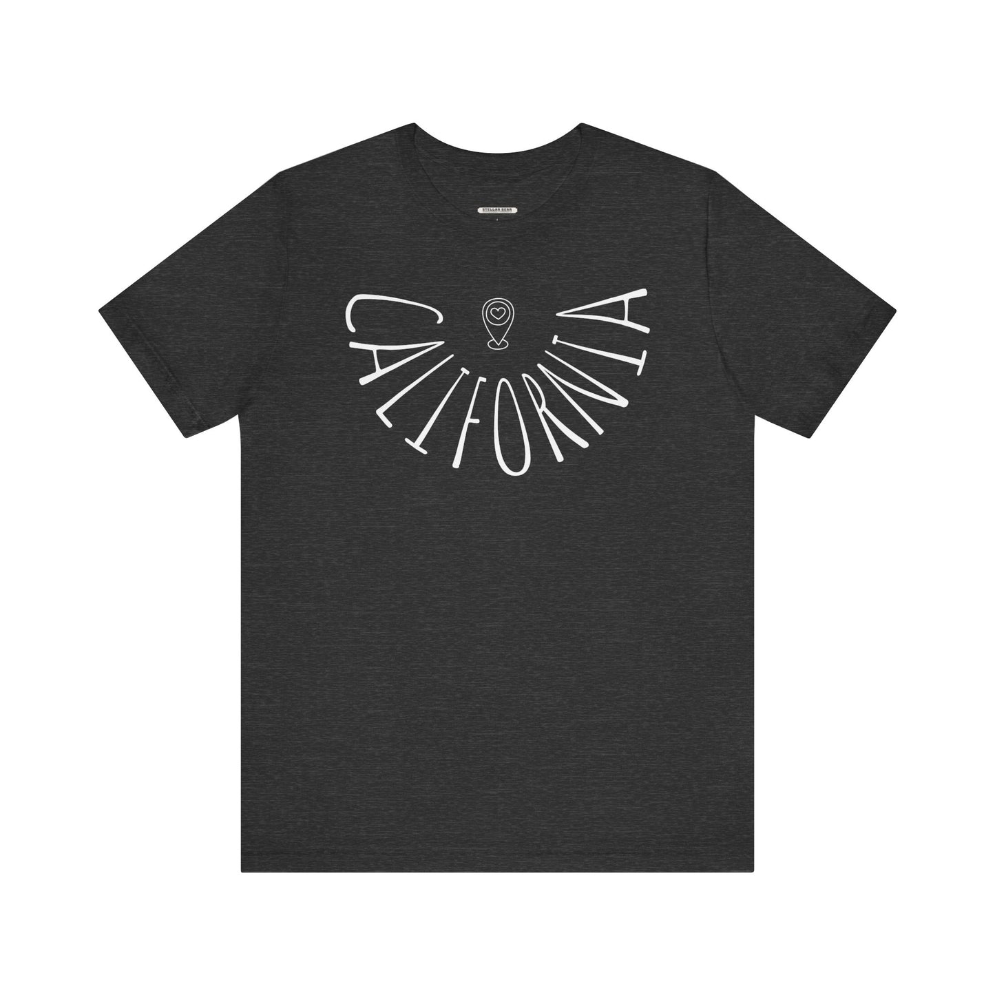 California Liquid Letters Graphic T-Shirt