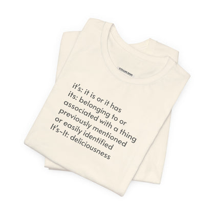 It's, Its, and It's-It T-Shirt