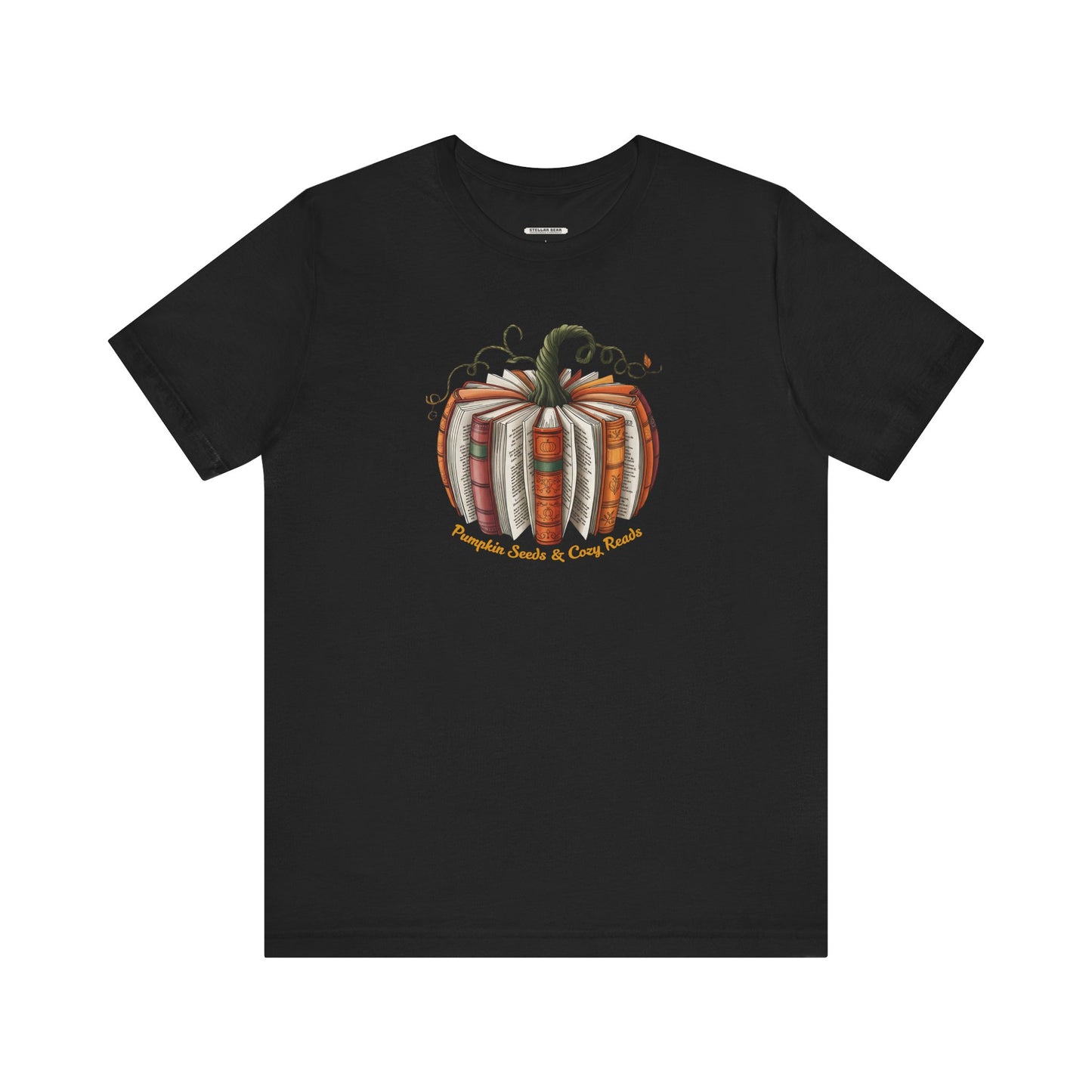 Pumpkin Seeds and Cozy Reads Graphic T-Shirt