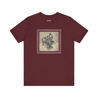 Snowball Fight 1830 Vintage Graphic T-Shirt