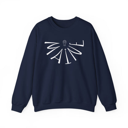 Maine Liquid Letters Sweatshirt