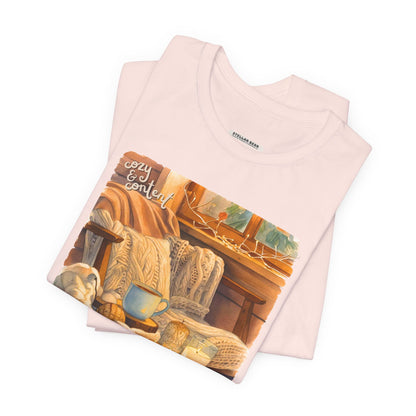 Cozy & Content Graphic T-Shirt
