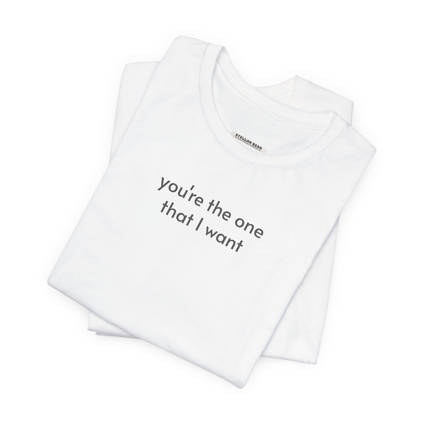You're the One That I Want T-Shirt for Marriage Proposal, Wedding Rehearsal