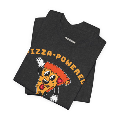 Pizza-Powered Graphic T-Shirt