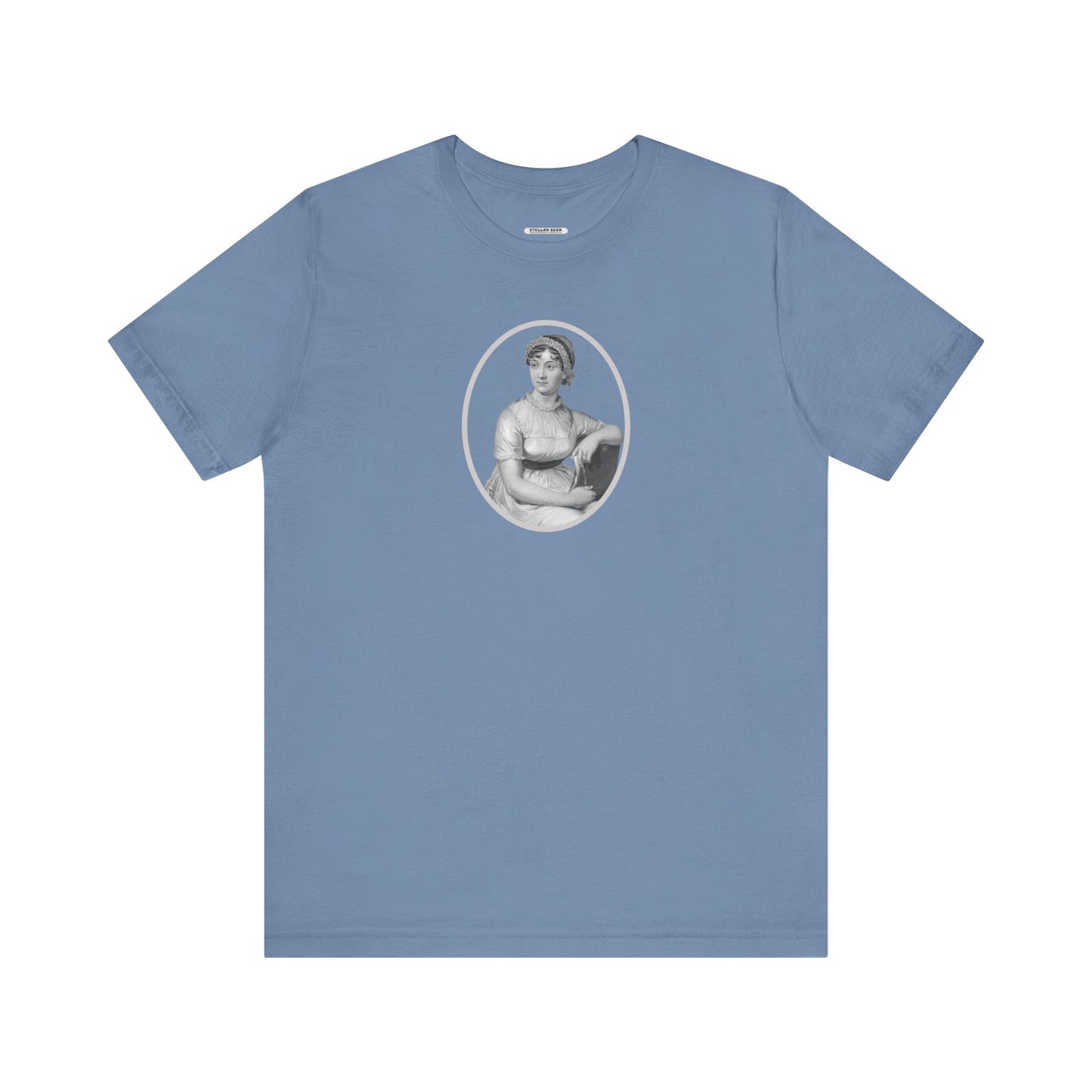 Jane Austen Portrait Vintage Graphic T-Shirt