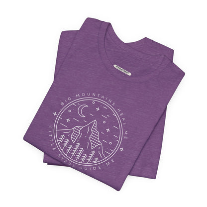 Big Mountains Heal Me, Little Stars Guide Me Graphic T-Shirt