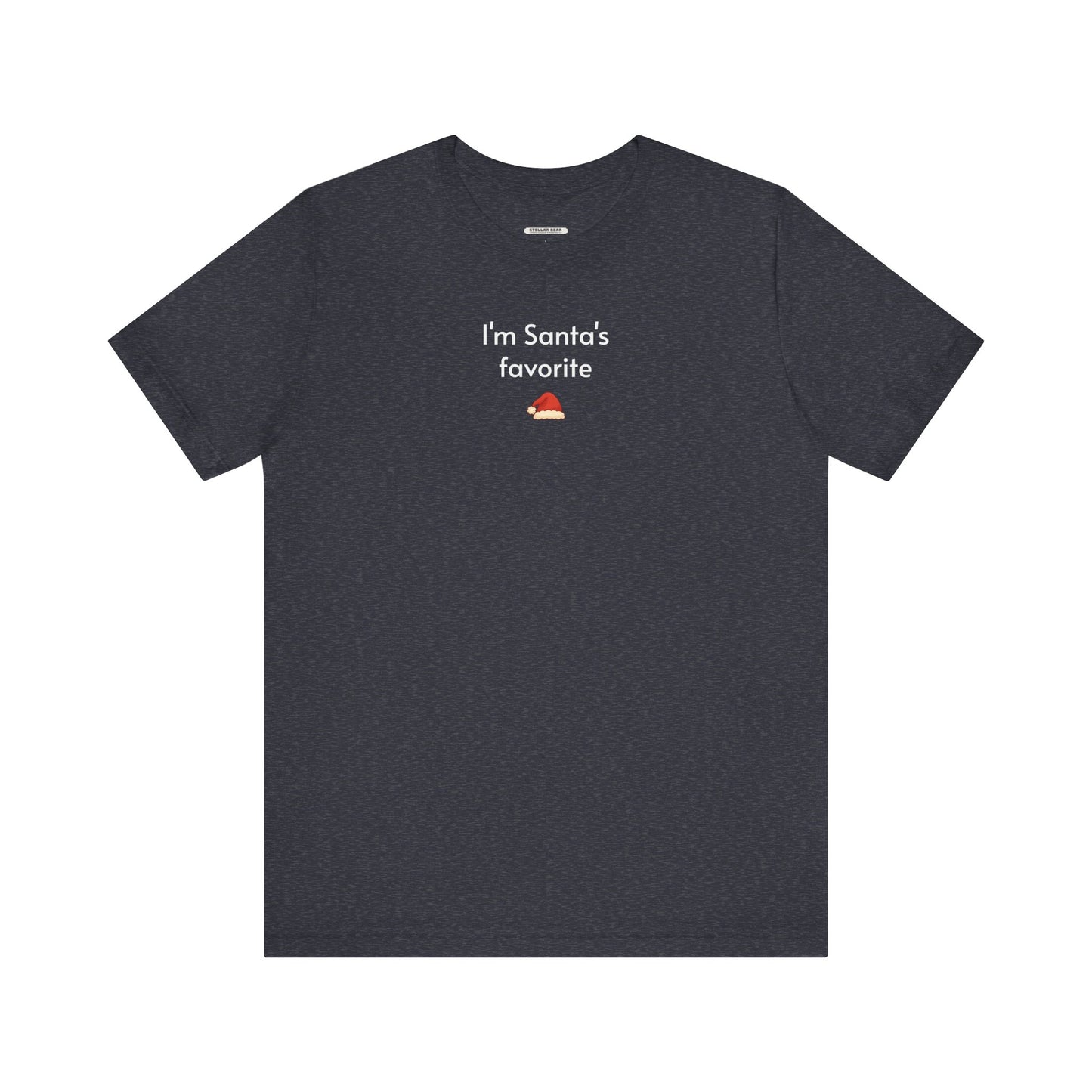 I'm Santa's Favorite Minimalist Style T-Shirt