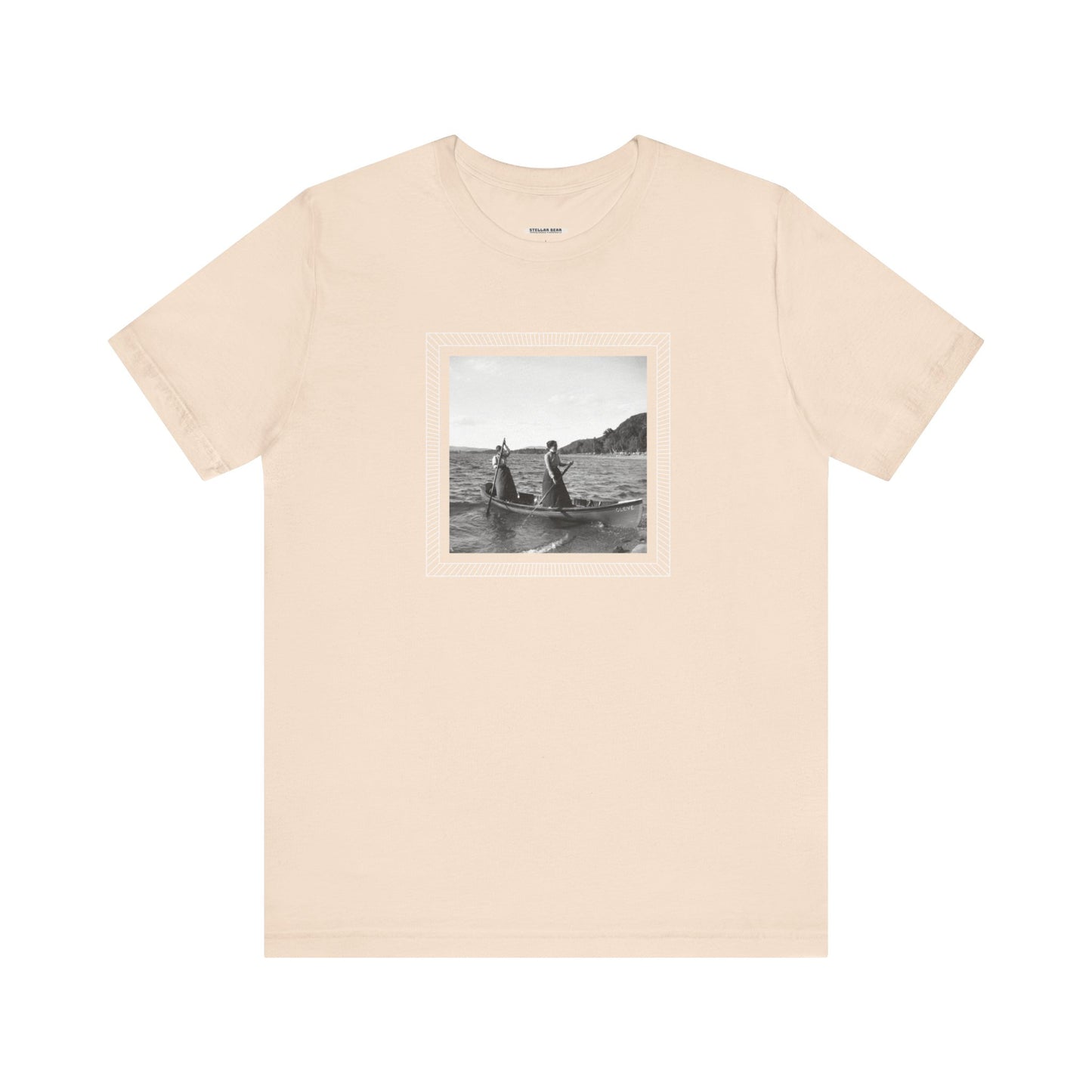 Ladies in a Canoe 1900 Vintage Graphic T-Shirt