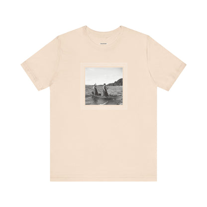 Ladies in a Canoe 1900 Vintage Graphic T-Shirt