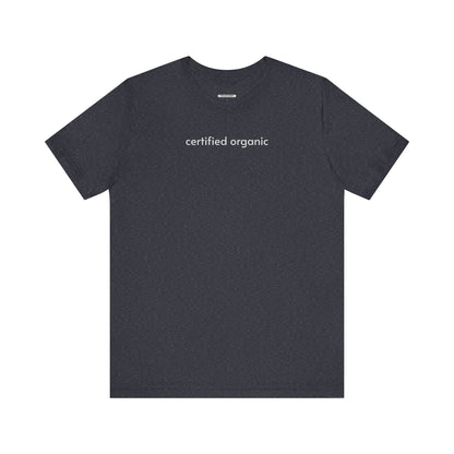 Certified Organic Minimalist Style T-Shirt