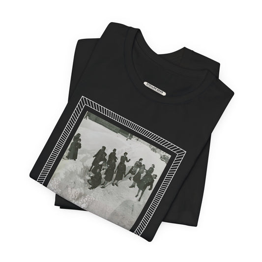 Snowball Fight, Women's Army Corps, 1946 Vintage Graphic T-Shirt