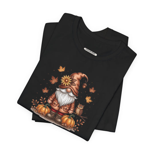 Fall Gnome Graphic T-Shirt
