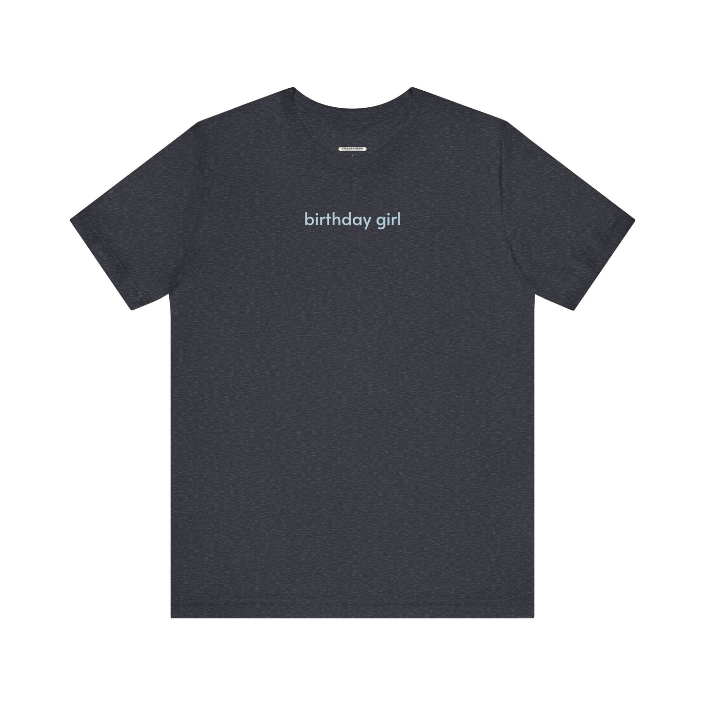 Birthday Girl Minimalist Style T-Shirt