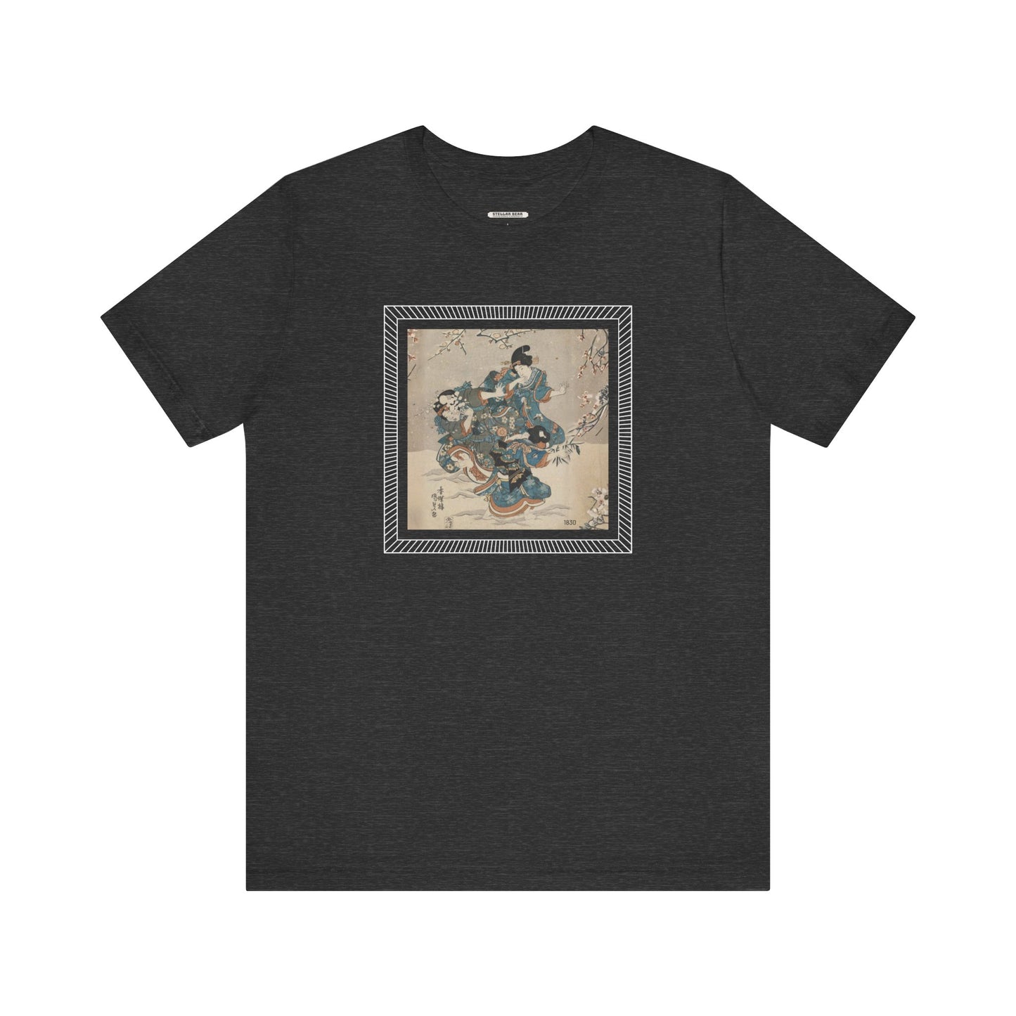 Snowball Fight 1830 Vintage Graphic T-Shirt