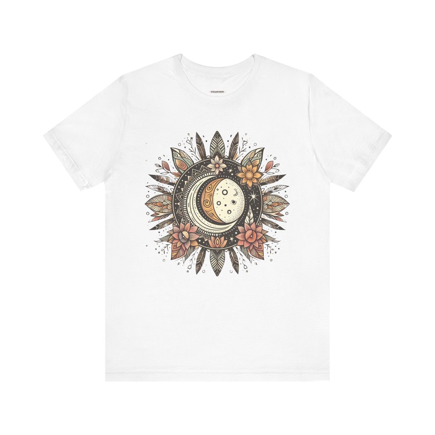 Sun and Moon Floral Graphic T-Shirt