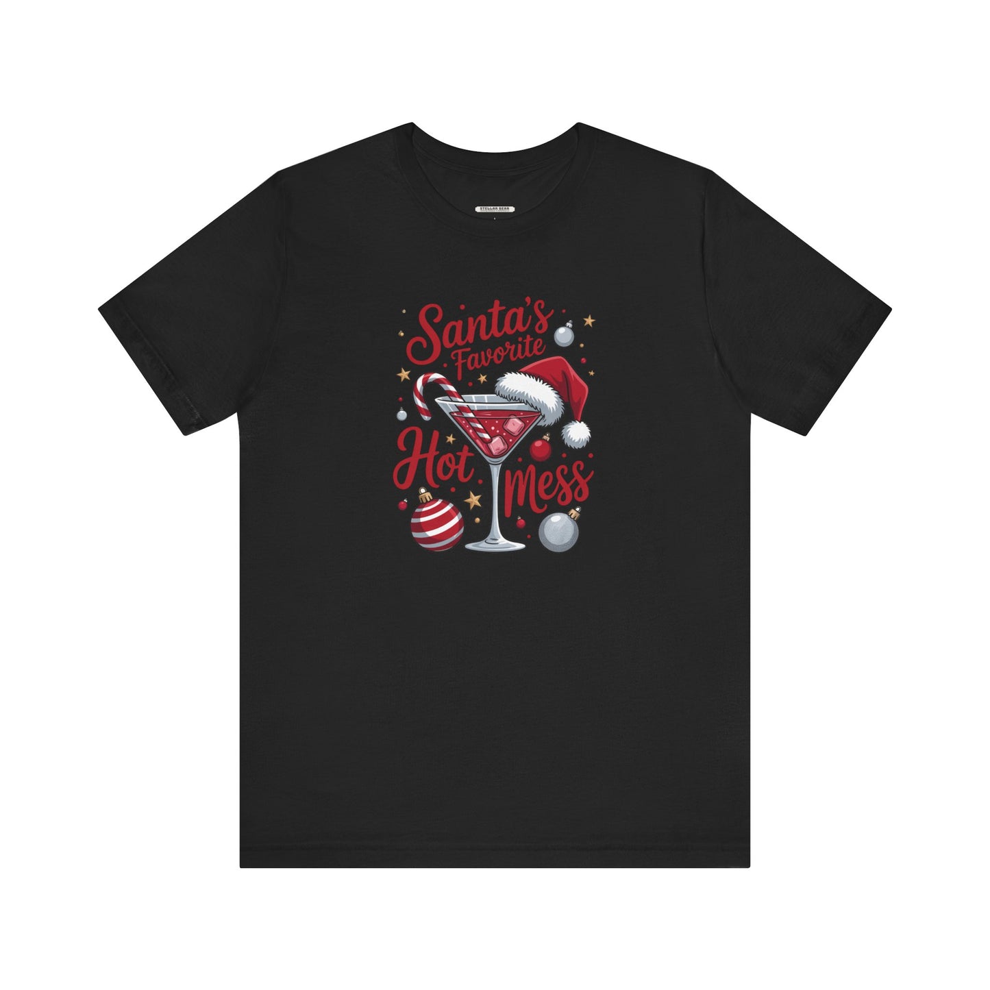 Santa's Hot Mess Graphic T-Shirt