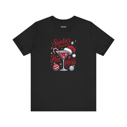 Santa's Hot Mess Graphic T-Shirt