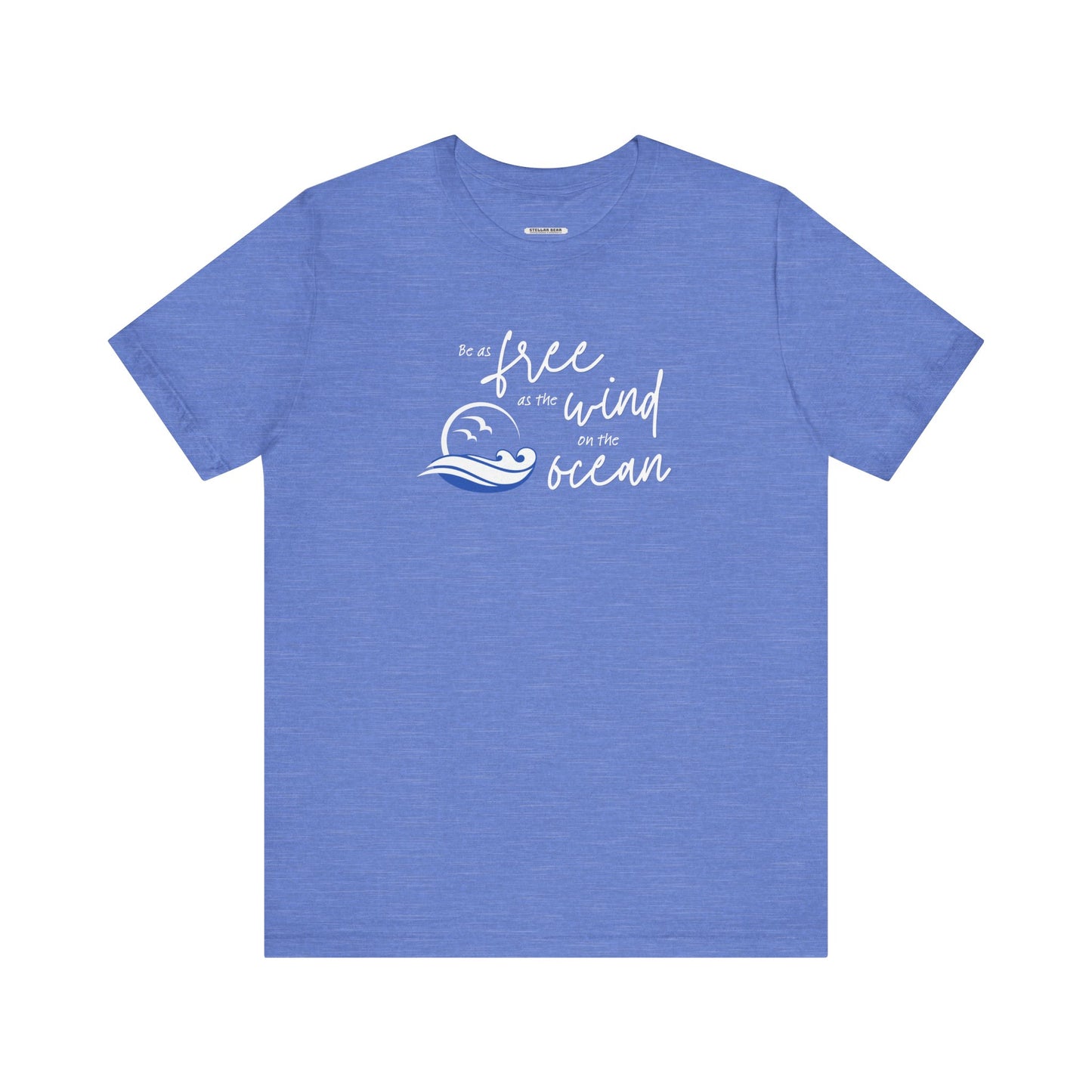 Be as Free as the Wind on the Ocean Graphic T-Shirt
