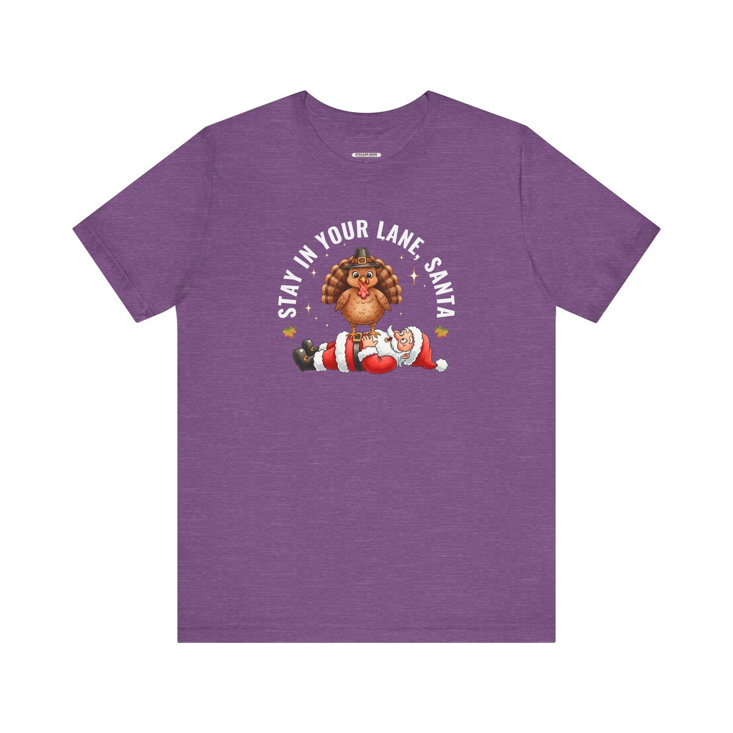 Stay in Your Lane, Santa Graphic T-Shirt