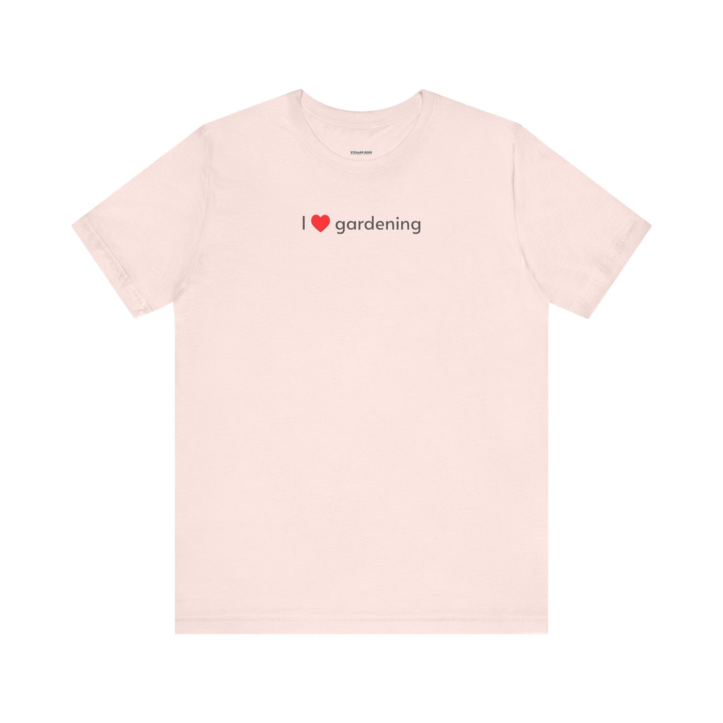 I Love Gardening Minimalist Style T-Shirt