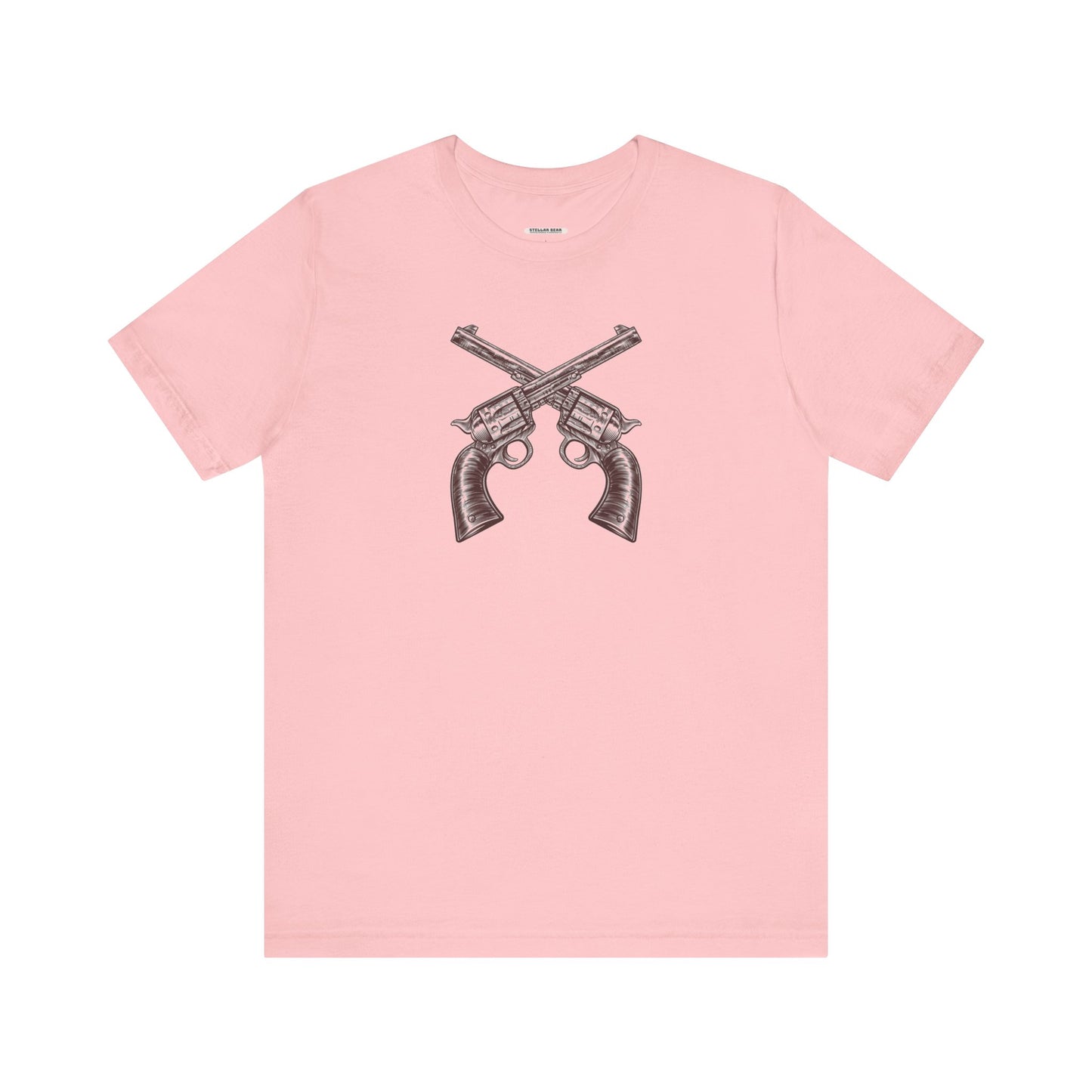 Pistols Crossed Vintage Objects Graphic T-Shirt