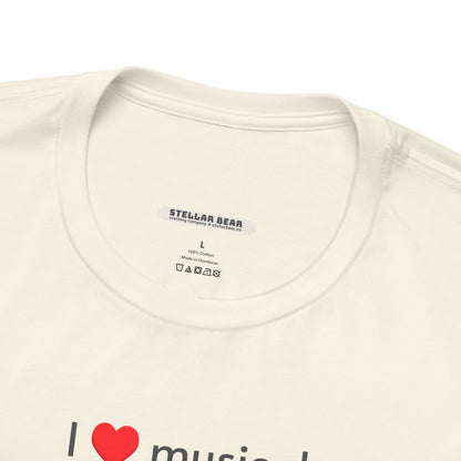 I Love Musical Theater Minimalist Style T-Shirt